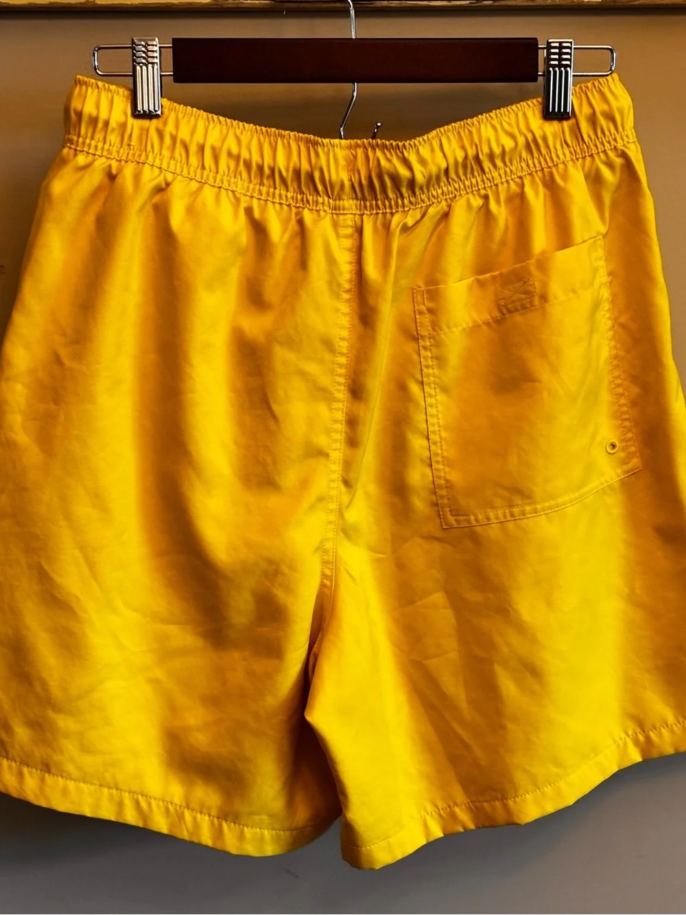 Nike Men’s Bright Yellow Swim Trunks